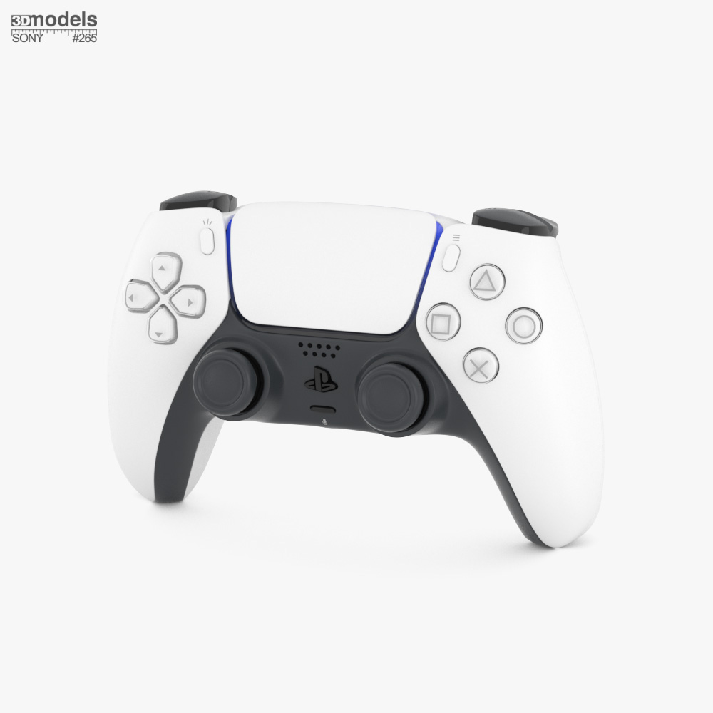 Sony Playstation DualSense Wireless 게임 컨트롤러 For PS5 3D 모델 