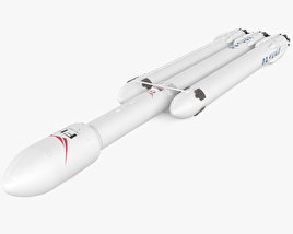Falcon Heavy 3D model