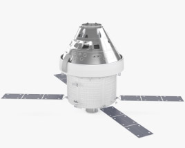 Orion spacecraft 3D model