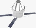 Orion spacecraft 3d model