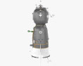 Sojuz TMA-01M Modello 3D