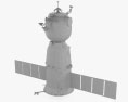ソユーズTMA-01M 3Dモデル