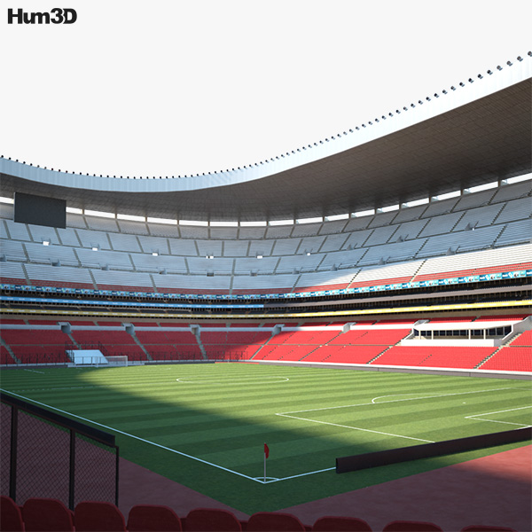 Stade Azteca Modèle 3D