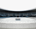 Международный стадион Алеппо 3D модель