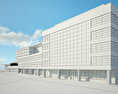 Wells Fargo Center arena 3D-Modell