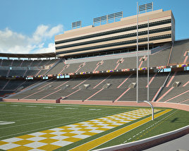 Neyland Stadium 3D 모델 