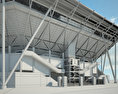 Arthur Ashe Stadium Modello 3D