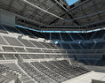Стадион Артура Эша 3D модель