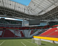 Kazan Arena 3d model
