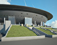 Estádio Krestovsky Modelo 3d