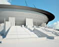 Stadio San Pietroburgo Modello 3D
