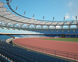 Jawaharlal Nehru Stadium 3D model
