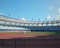 Estádio Jawaharlal Nehru Modelo 3d