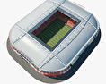 Spartak Stadium 3d model
