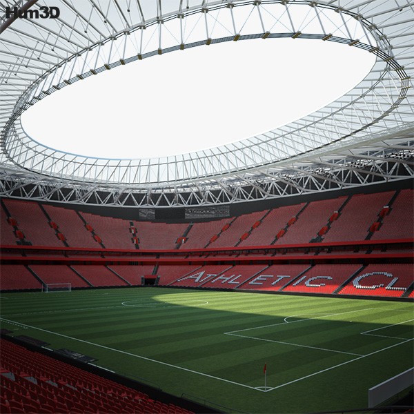 San Mames Stadium 3D model