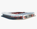 St Mary’s Stadium 3D-Modell