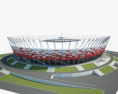 Stade national de Varsovie Modèle 3d