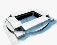 RCDE Stadium Modelo 3D