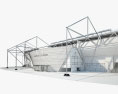 Stadio Metalist Modello 3D