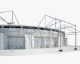 Estadio Metalist Modelo 3D