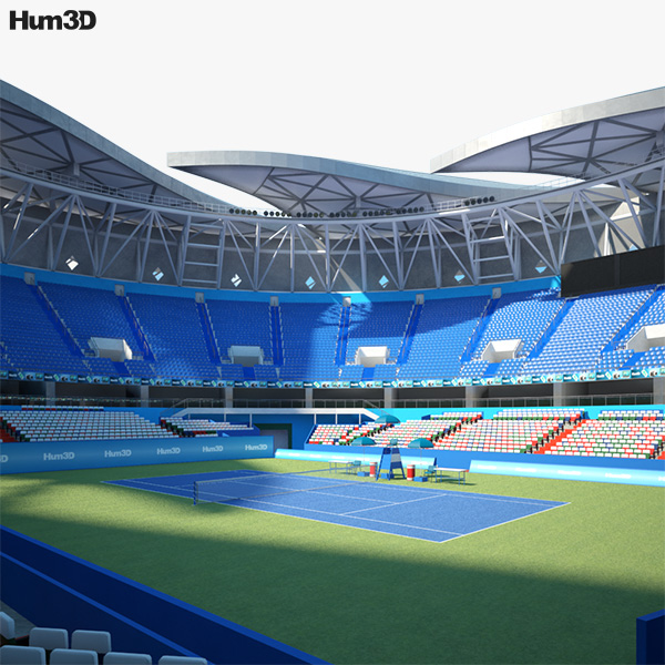 Qizhong Forest Sports City Arena 3D model