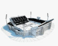 Estadio José Amalfitani 3D-Modell