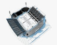 Стадион Хосе Амальфитани 3D модель