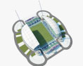 Estádio Algarve Modelo 3d