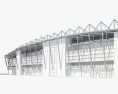 Уиндзор Парк стадион 3D модель