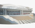 Denka Big Swan Stadium (Niigata Stadium) 3D-Modell