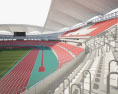 Estádio Big Swan Modelo 3d