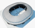 卢日尼基体育场 3D模型