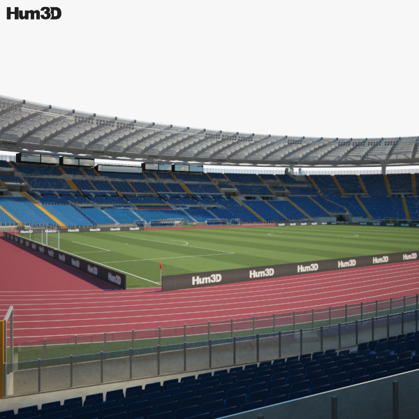 羅馬奧林匹克體育場 3D模型