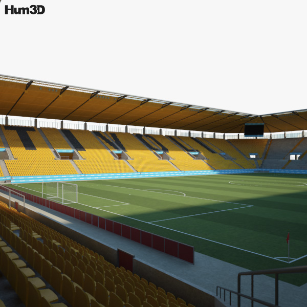 New Tivoli stadium 3D model