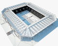 Stadio Tivoli Modello 3D