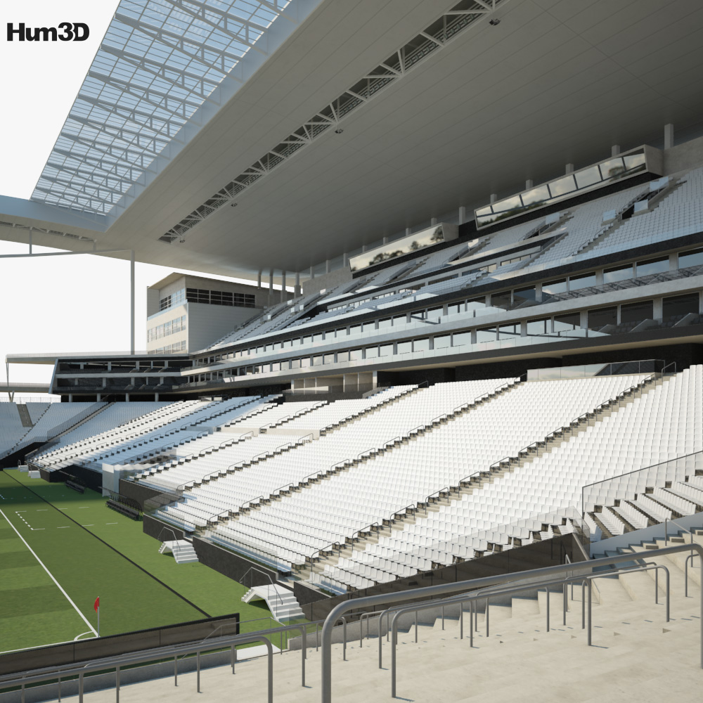 Arena Corinthians 3D model - Architecture on Hum3D