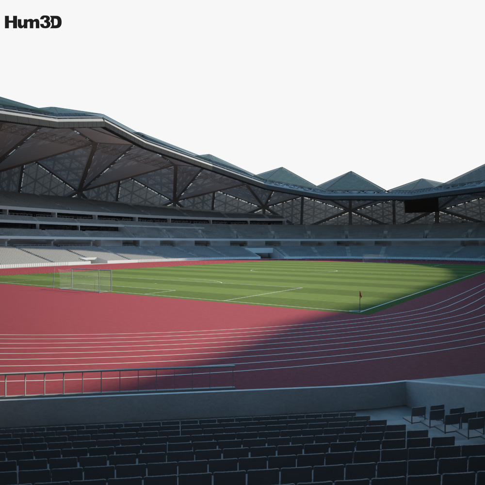 Stade du centre sportif universitaire de Shenzhen Modèle 3D