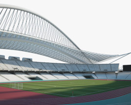 Olympic Stadium Athens Greece 3D model