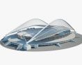 Stadio olimpico Spyros Louīs Modello 3D