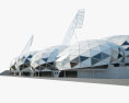 Estadio Rectangular de Melbourne Modelo 3D