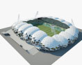 Melbourne Rectangular Stadium Modelo 3d