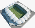 墨爾本矩形球場 3D模型