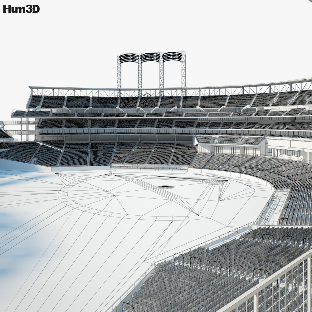 3D model Citi Field - New York Mets VR / AR / low-poly