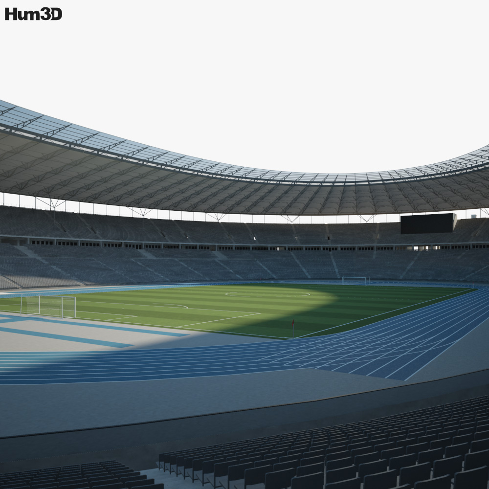 Stadio Olimpico Berlino Modello 3D
