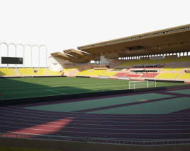 Stade Louis II 3D model