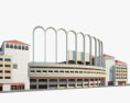 Stadio Louis II Modello 3D