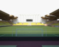Stade Louis II 3D-Modell