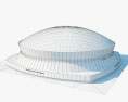 Caesars Superdome 3D-Modell