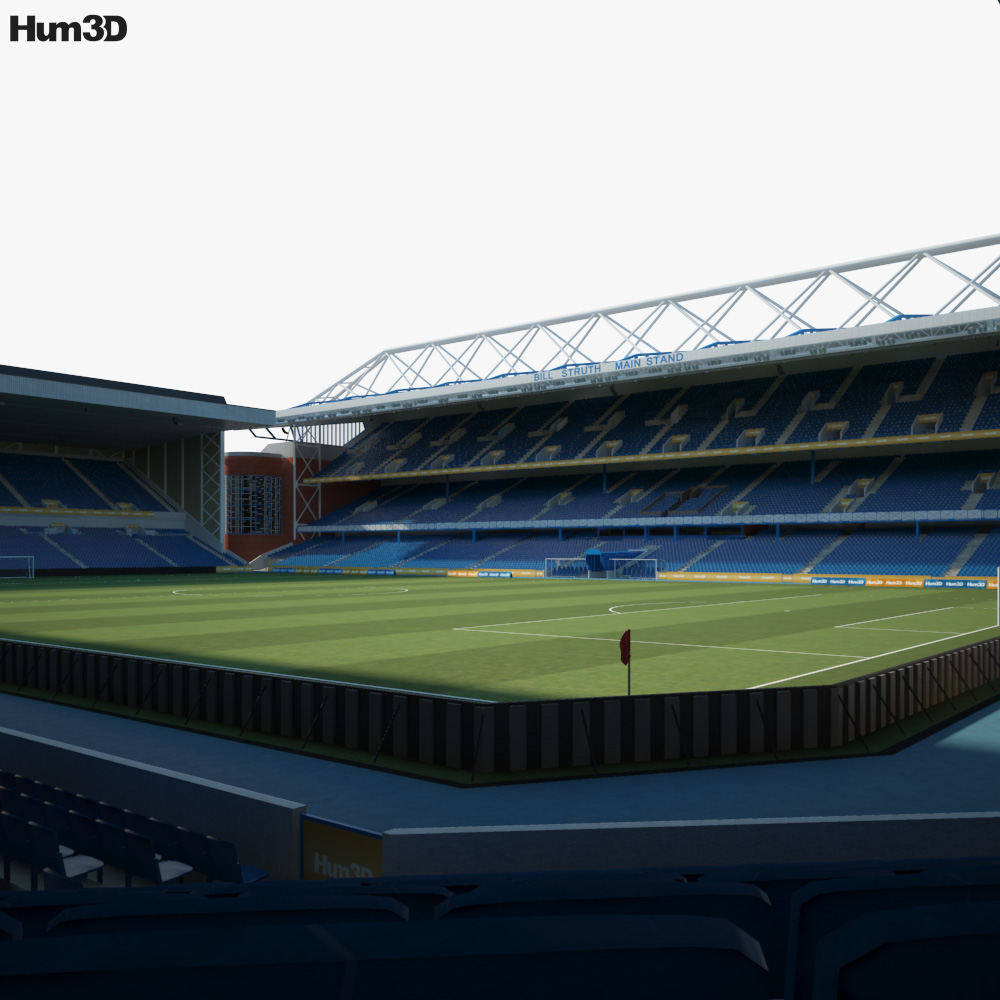 Ibrox Stadium 3D model