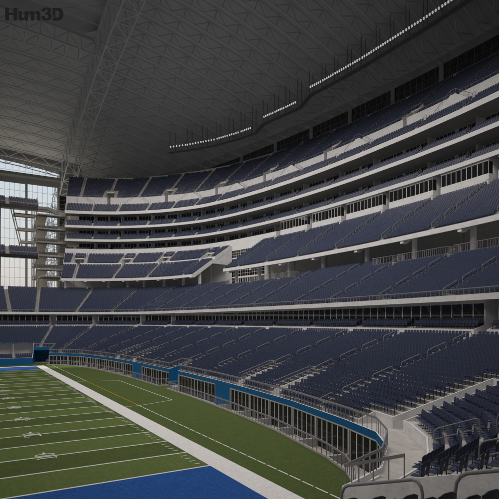 AT&T Stadium - Dallas USA 3D model – Genius&Gerry